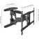 Black Black 40 "-75" Max. 45.5kg, wall turn and slope