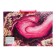 A4 Portfire folder, 1 department, 800 μm, Erichkrause Marble Amethyst, up to 350 sheets, with a pattern