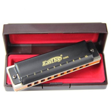Harmonic harmonica EASTTOP, T008S D, diatonic-1
