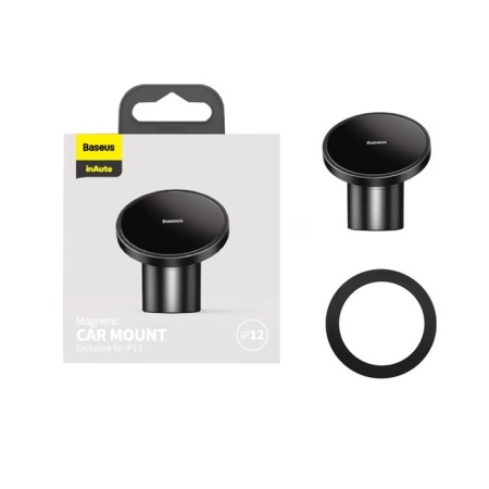 Automobile holder Baseus Radar Magnetic Car Mount, Black, Glorod+Glue-10
