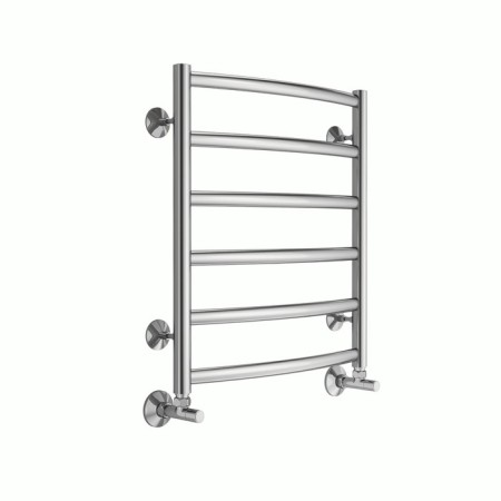 Terminus water heated towel rail "Atlanta+" P6, 500x600 mm, lower connection, chrome-1