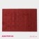 Rug giving moisture -drinking share, without edging, 38 × 58 cm, red color red