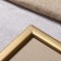 Photo frame pine c19 gold 50x70 cm (plastic screen)