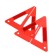 Emergency stop sign 26 cm, pyramid
