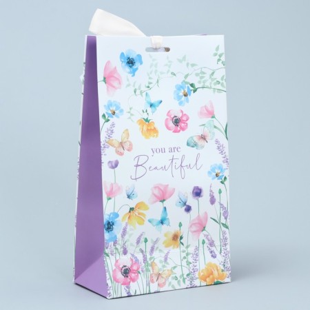 Gift package with a ribbon, packaging, “beauty inside”, 13 x 23 x 7 cm-2
