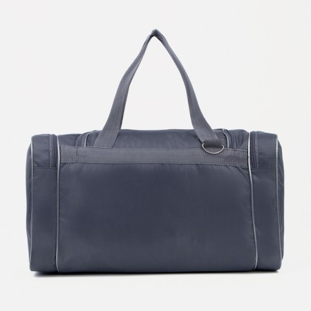 Sports bag, lightning department, 3 outer pockets, long belt, gray color-1
