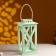 Kashpo wooden "Lantern. Provence" 17x17x31 cm olive