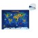 Laying on the table plastic A3 (460 x 330 mm), calligrata "Map of the World", 430 μm, teaching