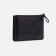 Women's wallet on the button, black color