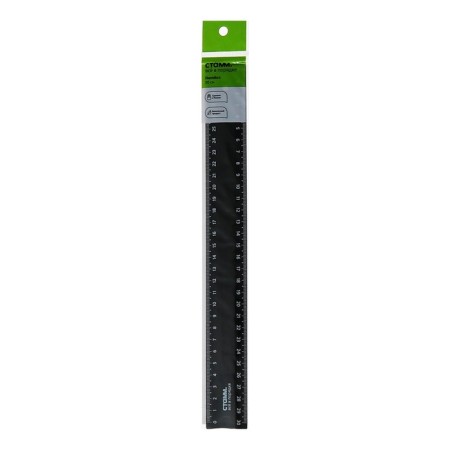 Line 30 cm Istanm, plastic, 2 scales, opaque, black, euro suspension-4