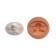 Mold Silicon for polymer clay No. 073 "Angel" 3x4 cm mix