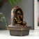 The desktop fountain from the Ganesha network with a book at the waterfall 20x12.5x12.5 cm
