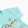 Kit (T -shirt/bicycle) for the girl, mint color, height 80cm