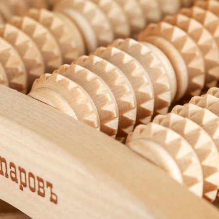 Banner Massager for the legs "Dobroparov" Roller, combined, medium-1
