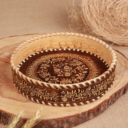 Sukharnitsa Round "Berries", D - 18 cm; H - 4 cm-2