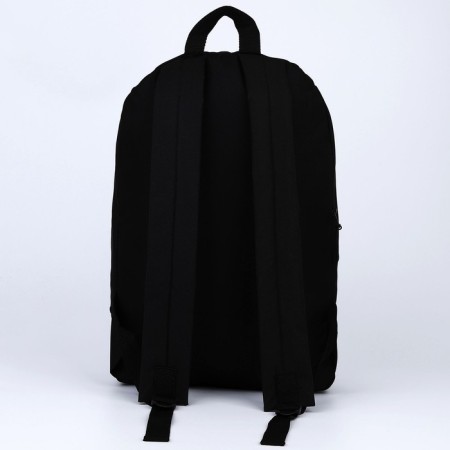 Bones Textile School Bones, 46x30x10 cm, vertical pocket, black color-4
