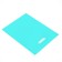 Polyethylene package with a cut handle, turquoise 40-50 cm, 30 μm