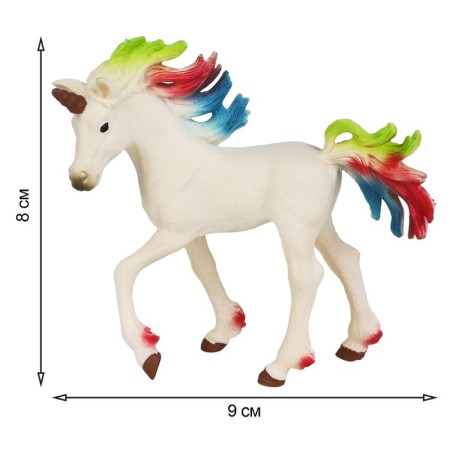Figure "White Foal of the Sable with Rainbow mane"-4