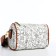Bag Cross-Bodi with a zipper, white color