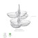 GUZZINI TIFFANY MAZZINI set, 2 pcs, transparent color