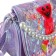 Children's bag on the valve, 6x12x16 cm, adjustable belt, purple mix