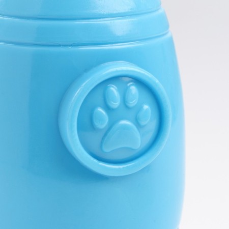 Toy for the treats "Rocket", 7.8 x 7.8 x 13.5 cm, blue-3