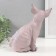 Figure "Kitten Sphinx" 22 x 10 x 21 cm.