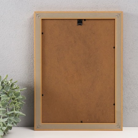 Photo frame Plastic A4 "Gold Inca" gold 34x25 cm-2