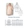 Female coat, size 56, powder color