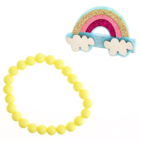 A set of accessories, clamp and bracelet "Rainbow Desh", My Little Pony-1