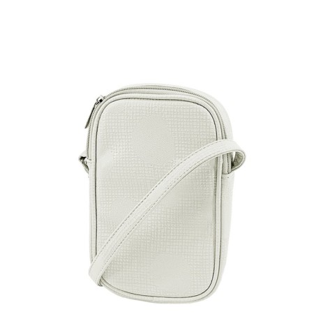 Cross-Bodi bag, lightning department, white color 18x12x3.5cm