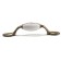Ceramics bracket handle 012, 76 mm, ceramic, bronze color