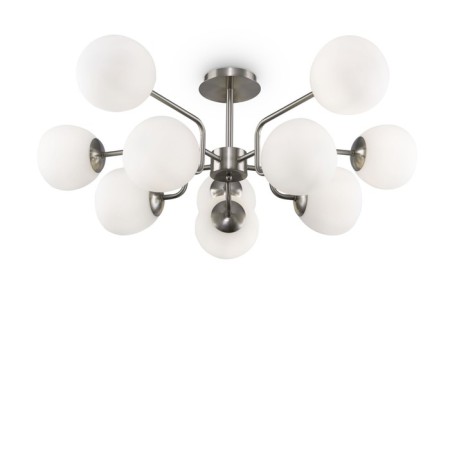 Suspension lamp Maytoni Mod221PL-10N, 10HE14, 40W, 90.7x90.7 cm, Nickel color-3