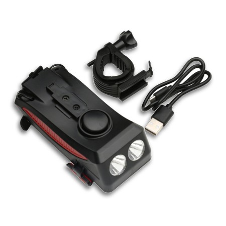 Bicycle front battery, waterproof, 3 modes, with a signal-2