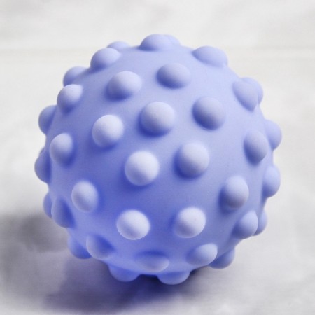 A set of developing tactile balls "chicken", 6 pcs, with a squeak, color mix, crumb I-8