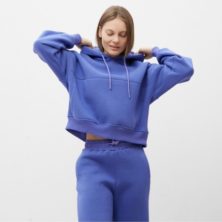 Women's costume (sweatshirt/trousers) is launched, lilac color, rr s (42-44)-1