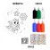 Set for creativity “Color stained -glass windows. Dragons "