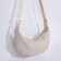 Bag bag, lightning department, adjustable belt, milk color