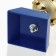 Cup 058, award figure, gold, plastic stand, 12.2 x 10.3 x 6.5 cm.