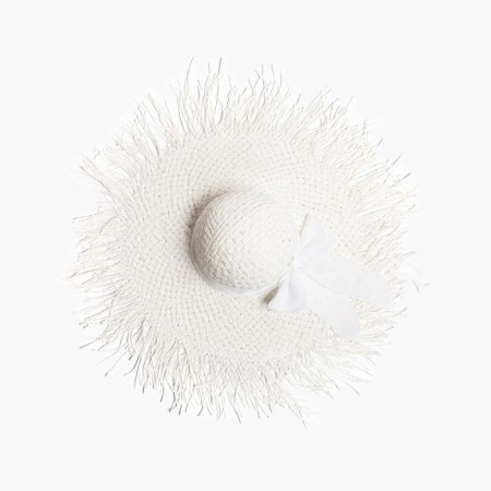Women's hat Minaku "Summer Mood", size 56-58, white color-1