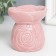 Aroma lamp ceramics "Tender rose" mix 8x8x8 cm