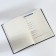 Deliciper of Leduced A5, 160 liters. Solid cover. Leatherette. Blue. Cream block