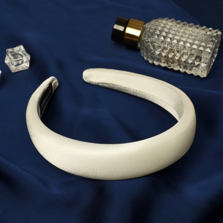 Hair rim "lira" 3 cm, beige