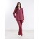 Women's pants, size 48, burgundy color