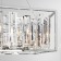 Cella chandelier, 9x60W E14, chromium color
