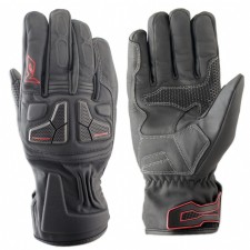 Leather gloves Venus, size S, black