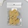 Decor "Angel" gold 5 cm set 10 pcs foam glitter