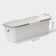 Raccoon cleaning bucket, 20 l, 59.5 × 22 × 19 cm, bottom 55 × 17 cm, white color