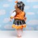 Doll in the Chinese outfit 56cm, mix
