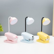 Table lamp on the clothespin 